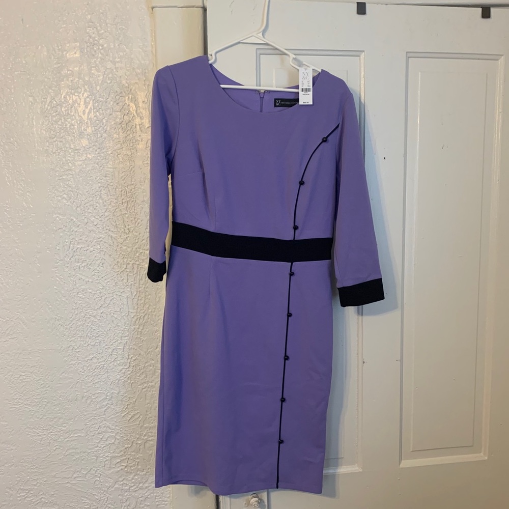 NY&Co Purple Dress Medium